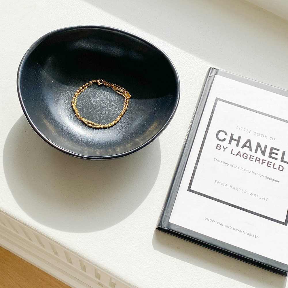 ゴールド チェーン レイヤード ブレスレット