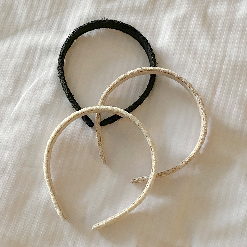 ロマンチック チェック トゥインクル ヘアバンド