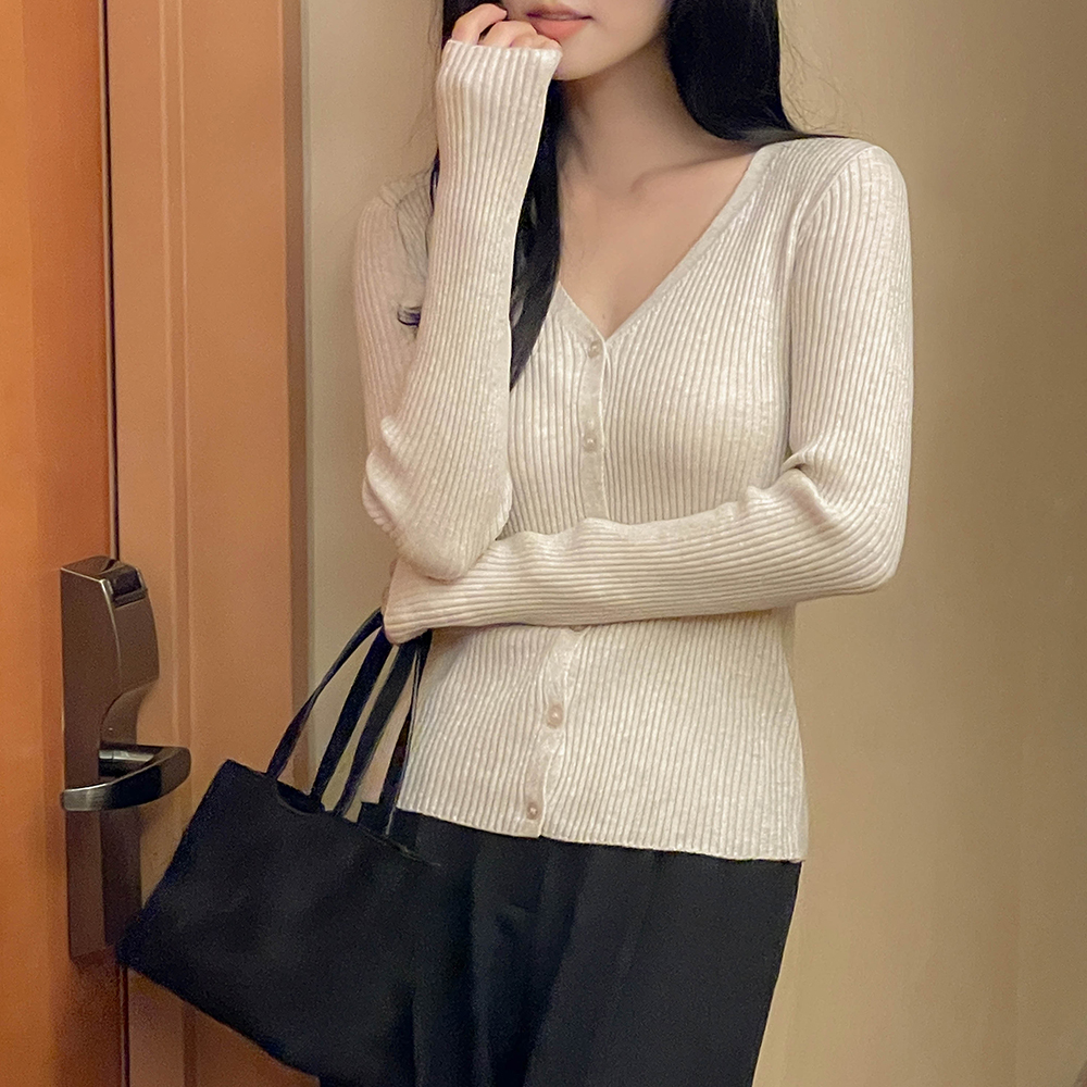 Jenny ホールターネック&コール天 ニット SET