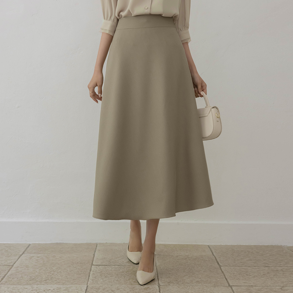 エンジェル ソフト フレア ロング スカート