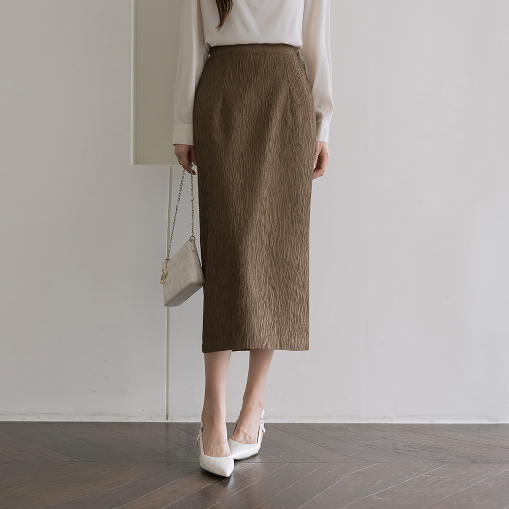 ODE フェミニン 後面バンド Hライン スカート