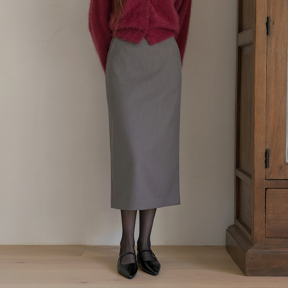 ODE スリット ロング スカート