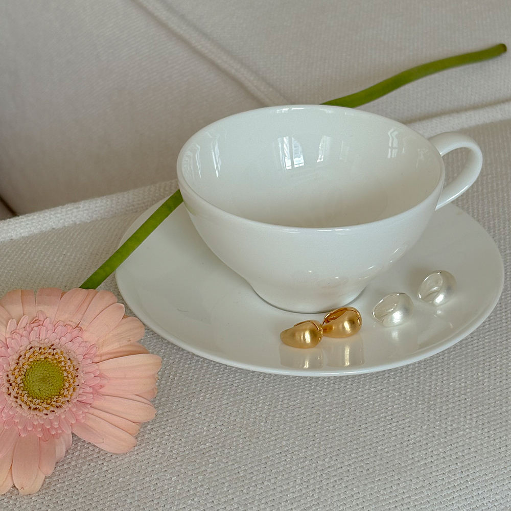 Awesome ボールド リング イヤリング