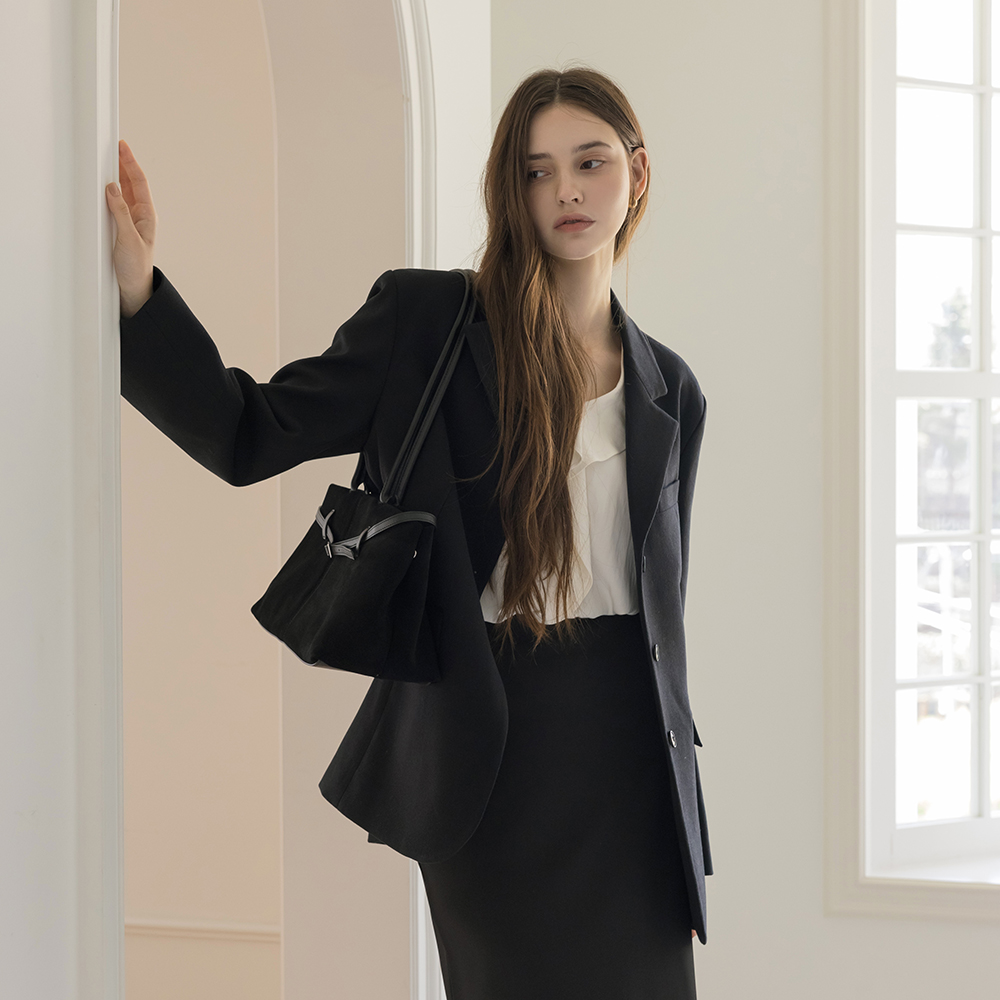 高品質 オーバーフィット ウール ジャケット