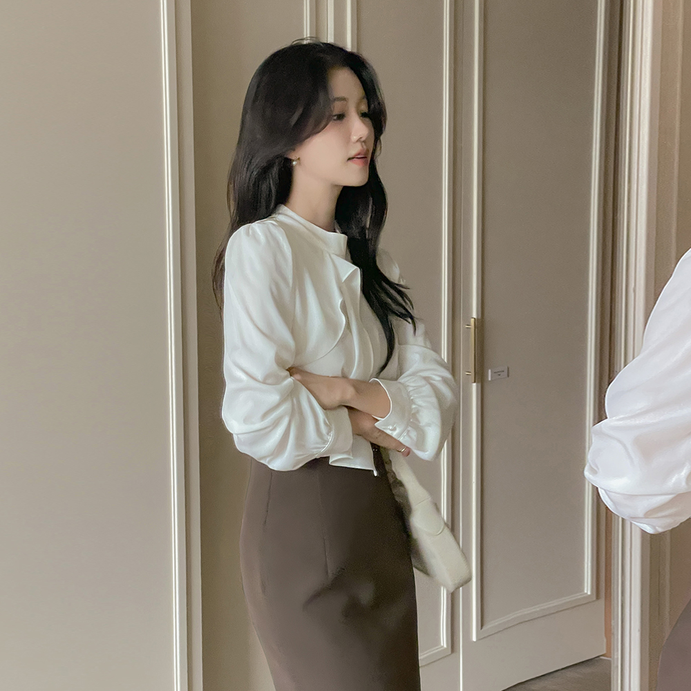 エレガンス ソフト リング ブラウス