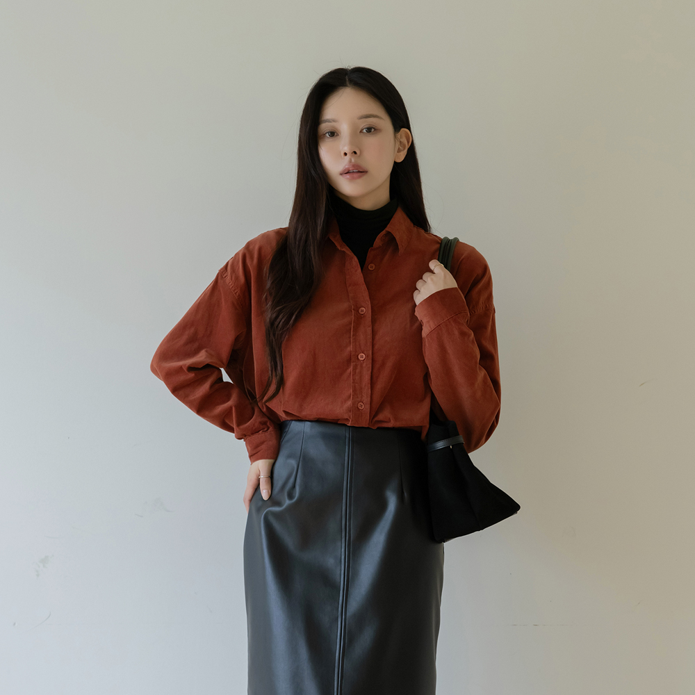 コーデュロイ Standard 適合 シャツ