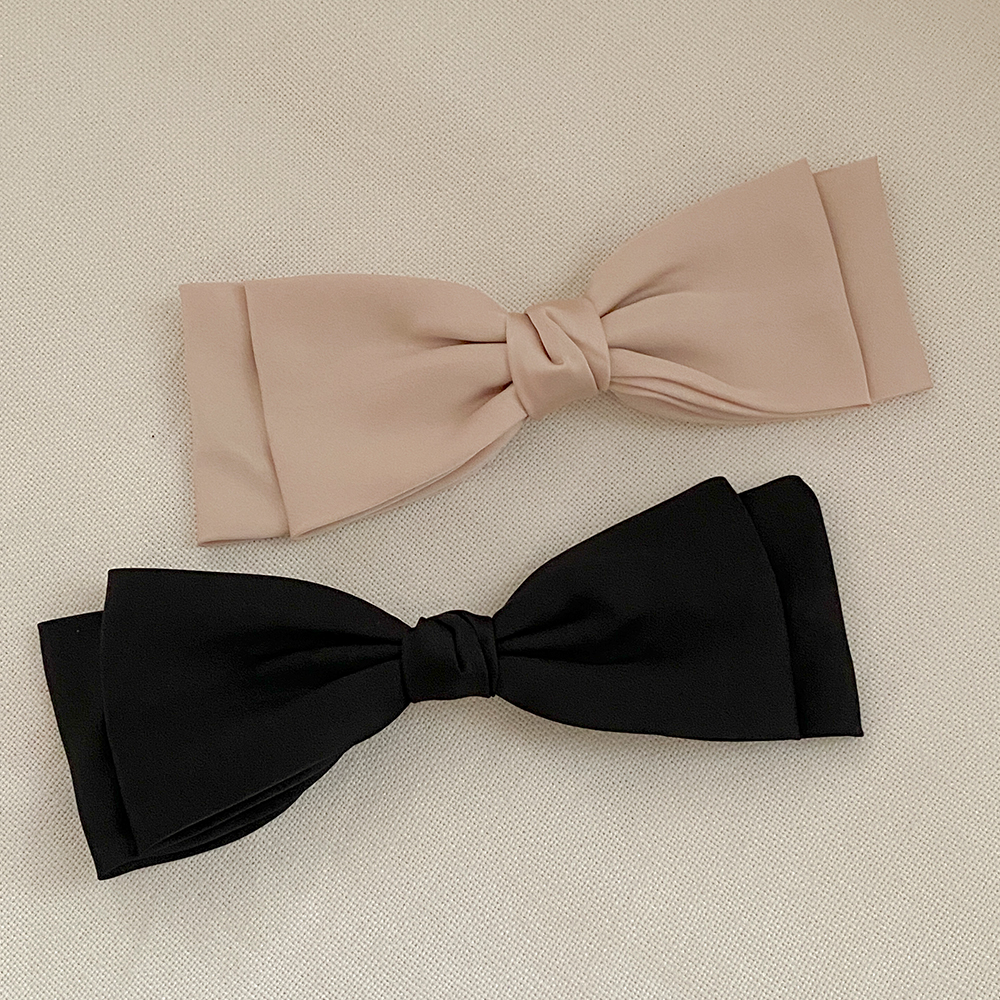 ロマンチック 二重 リボン ピン