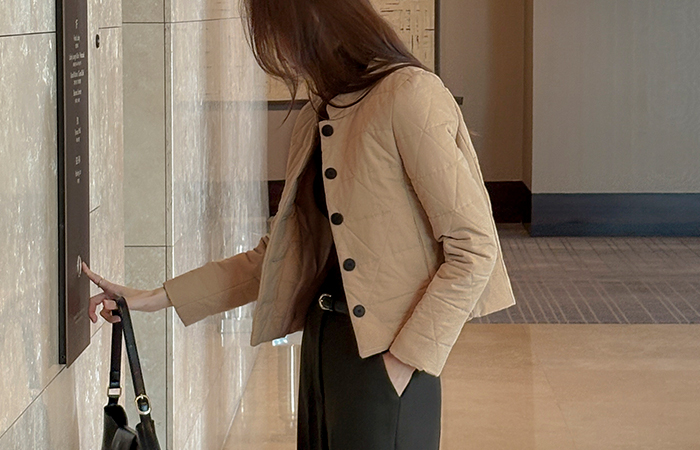 Rossie 4オンス キルティング キルティング バディング ジャケット