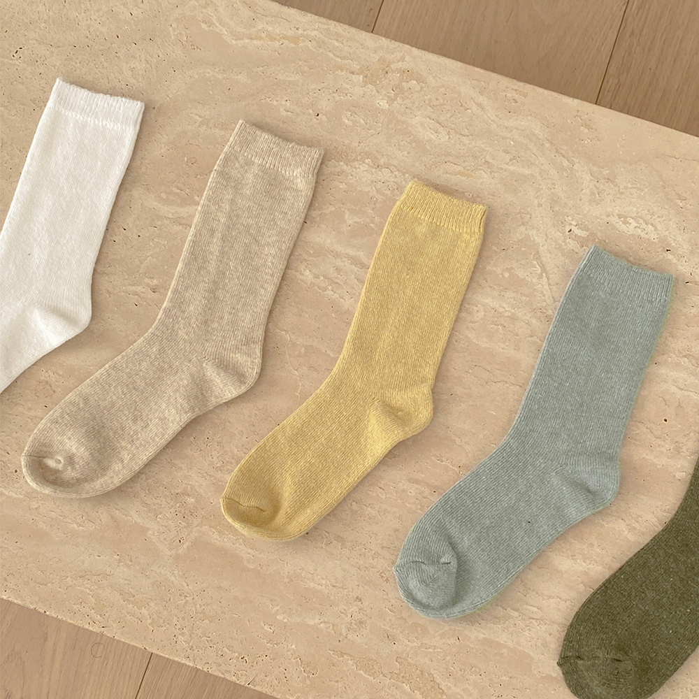 デーリー カシミア&ウール 靴下
