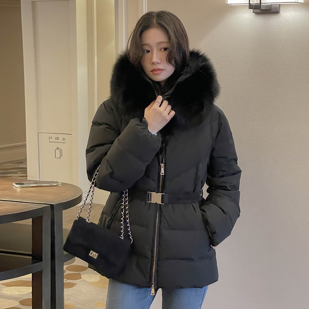 リアル フォックスパー ダックダウン ベルト バディング