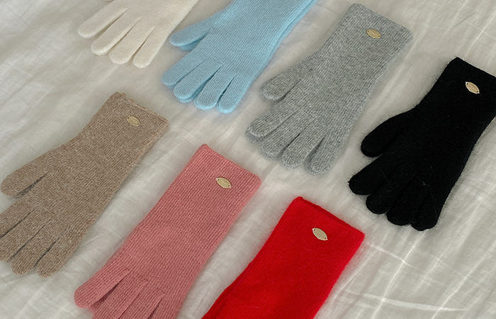 ウインターフィンガーホールペンダントポイント手袋