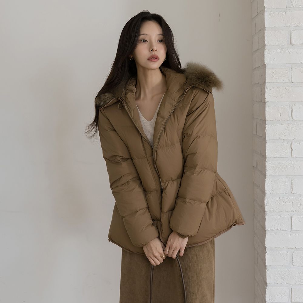 リアル フォックスパー ダックダウン 100% ストリング バディング