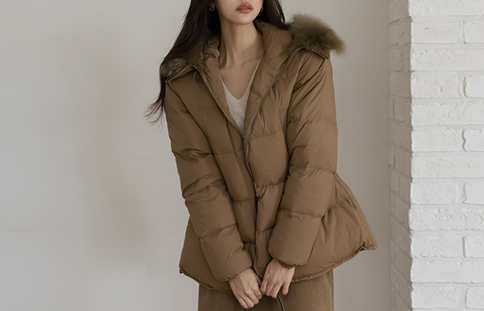 リアル フォックスパー ダックダウン 100% ストリング バディング