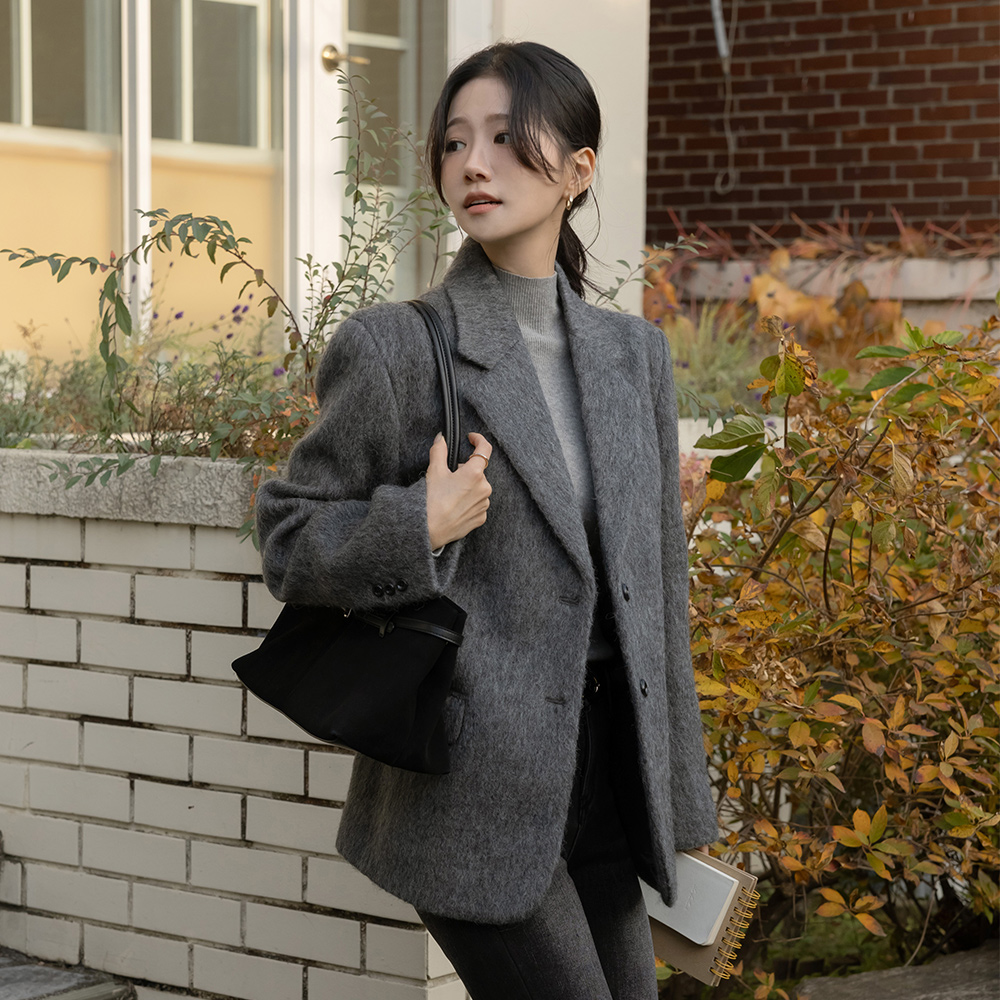 プレミアム モヘア ウール ジャケット