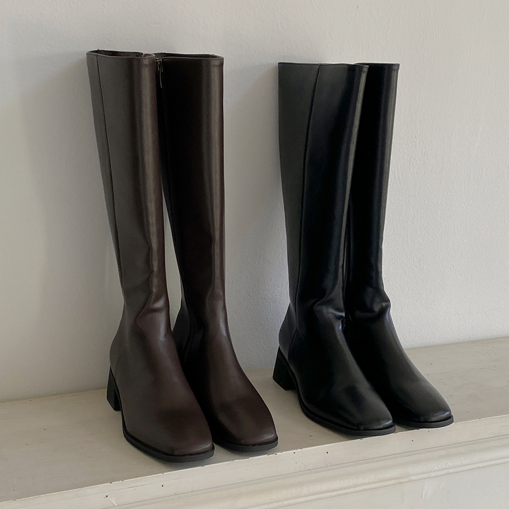 ウインター デーリー 起毛 裏地 ロングブーツ