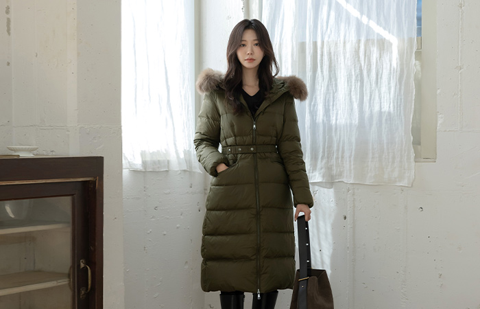 シープスキン ウインター ベルト ロング バディング