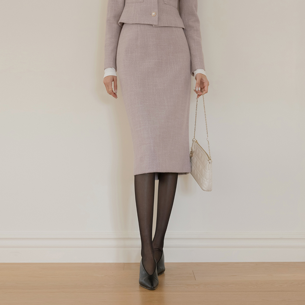 Merry 起毛 Hライン Set-up スカート