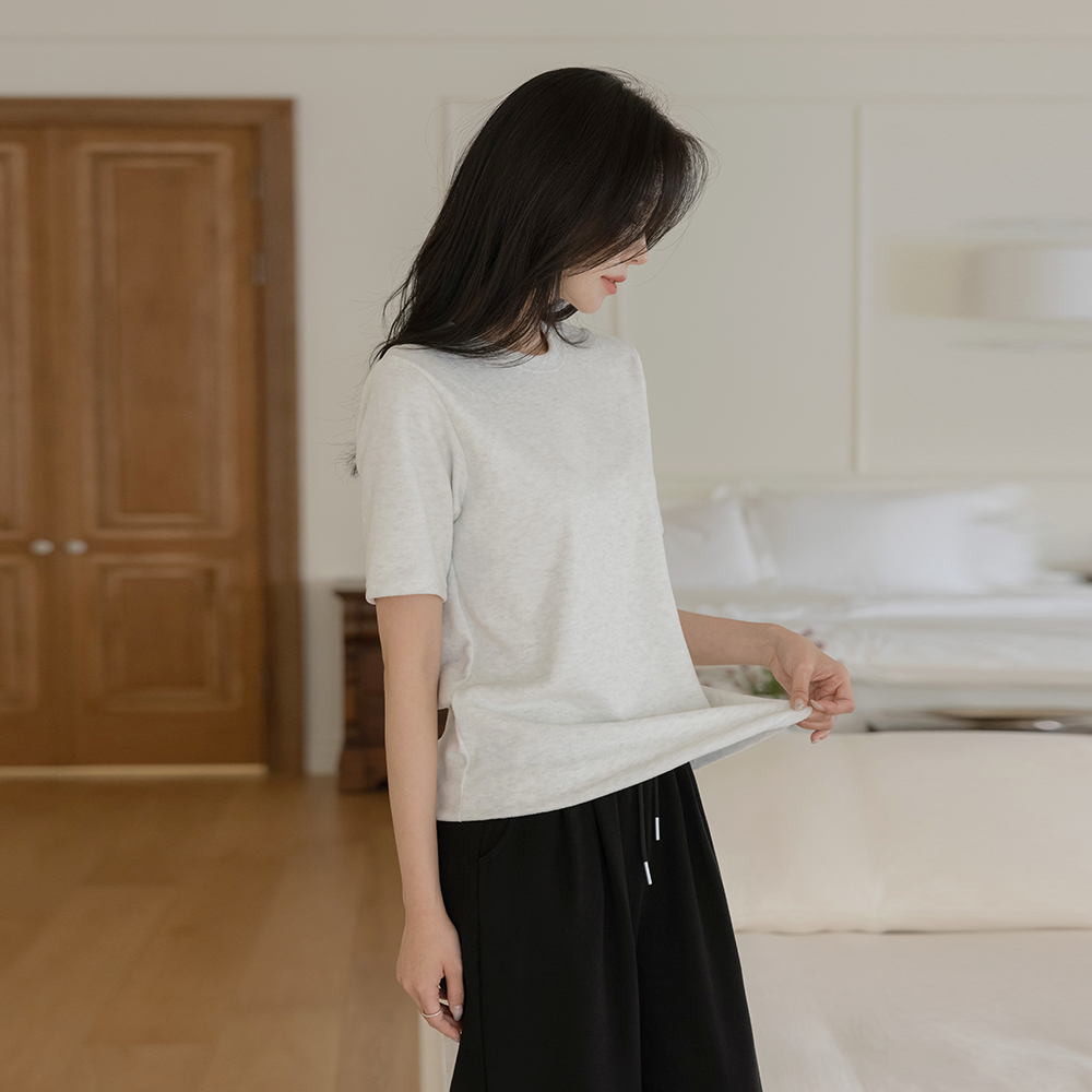 ソフト Terry ソフト 半そで ティーシャツ