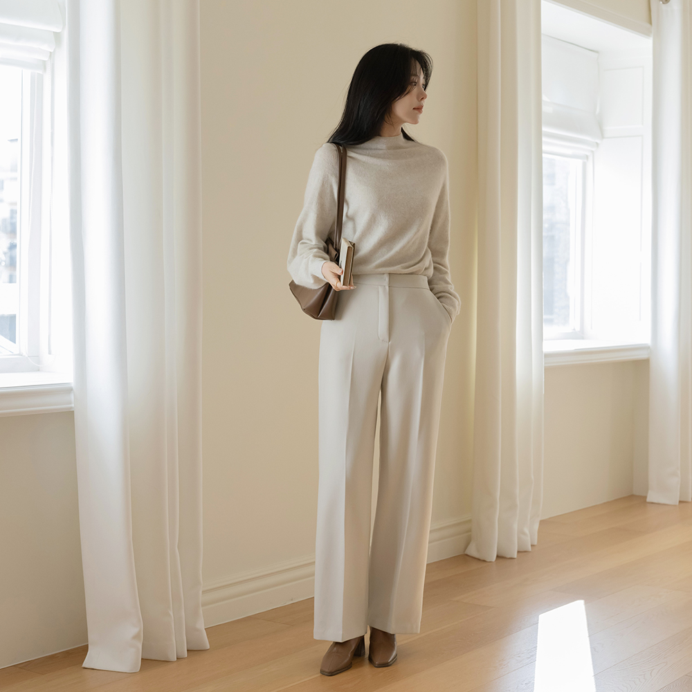 分厚い 後面バンド 起毛 ストレート スレックス