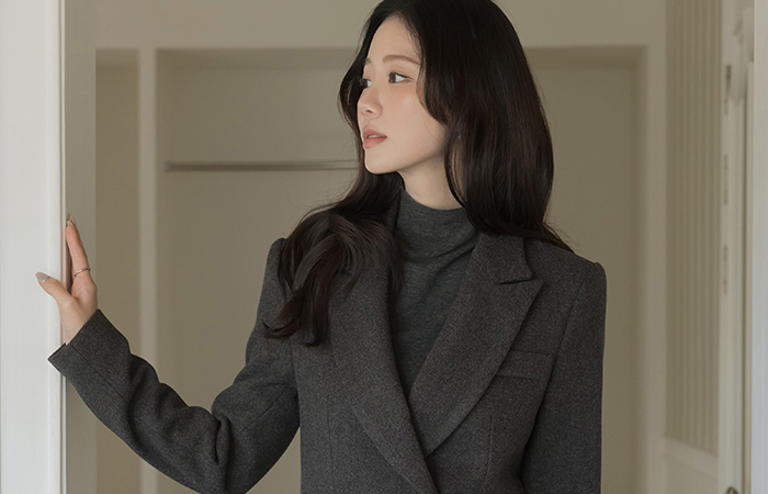 Sein モダン 斜線 Set-up ジャケット