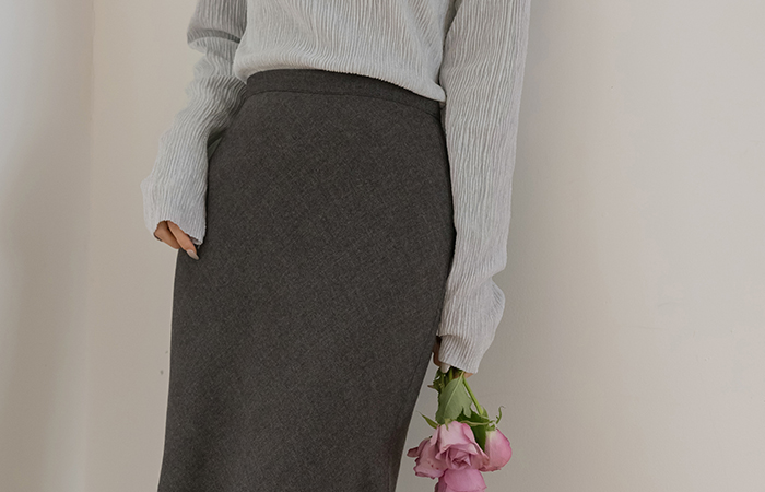 レイ 毛織 マーメイド スカート