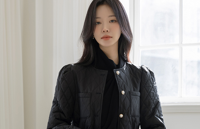 真珠 ストリング キルティング ハーフ バディング