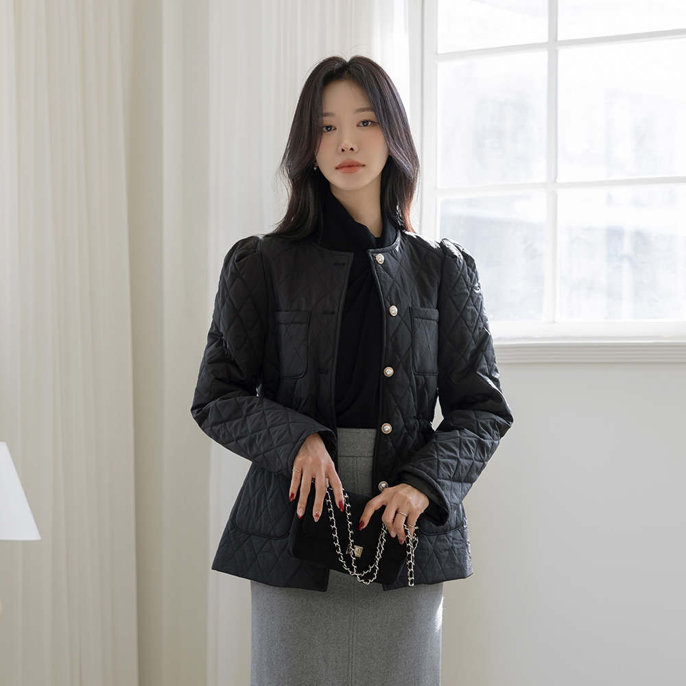 真珠 ストリング キルティング ハーフ バディング