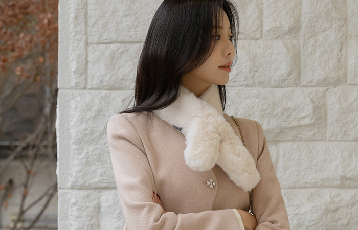 ウエーブ ツイード Set-up ジャケット