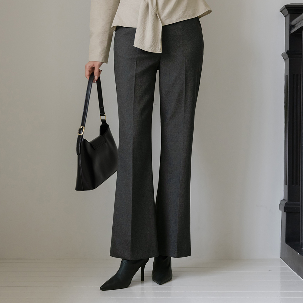 クラッシー 毛織 ブーツカット スレックス