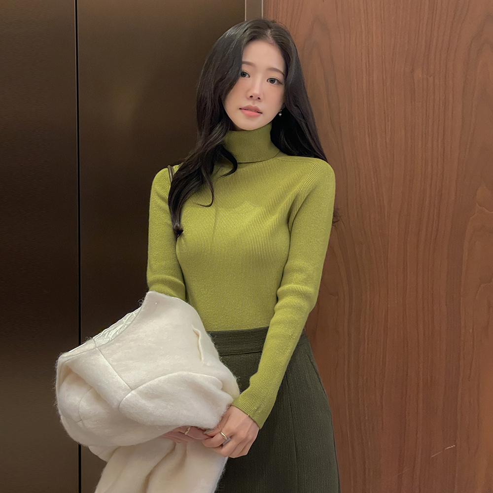 ハイネック コール天 Whole Garment ニット