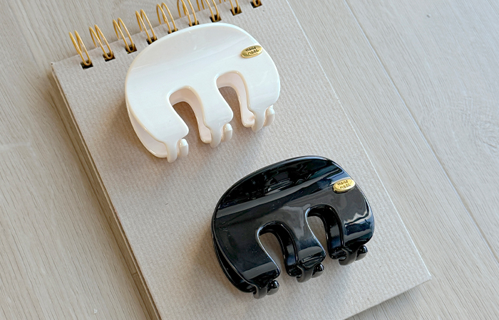 デーリー ペンダント ポイント ヘアバレッタ