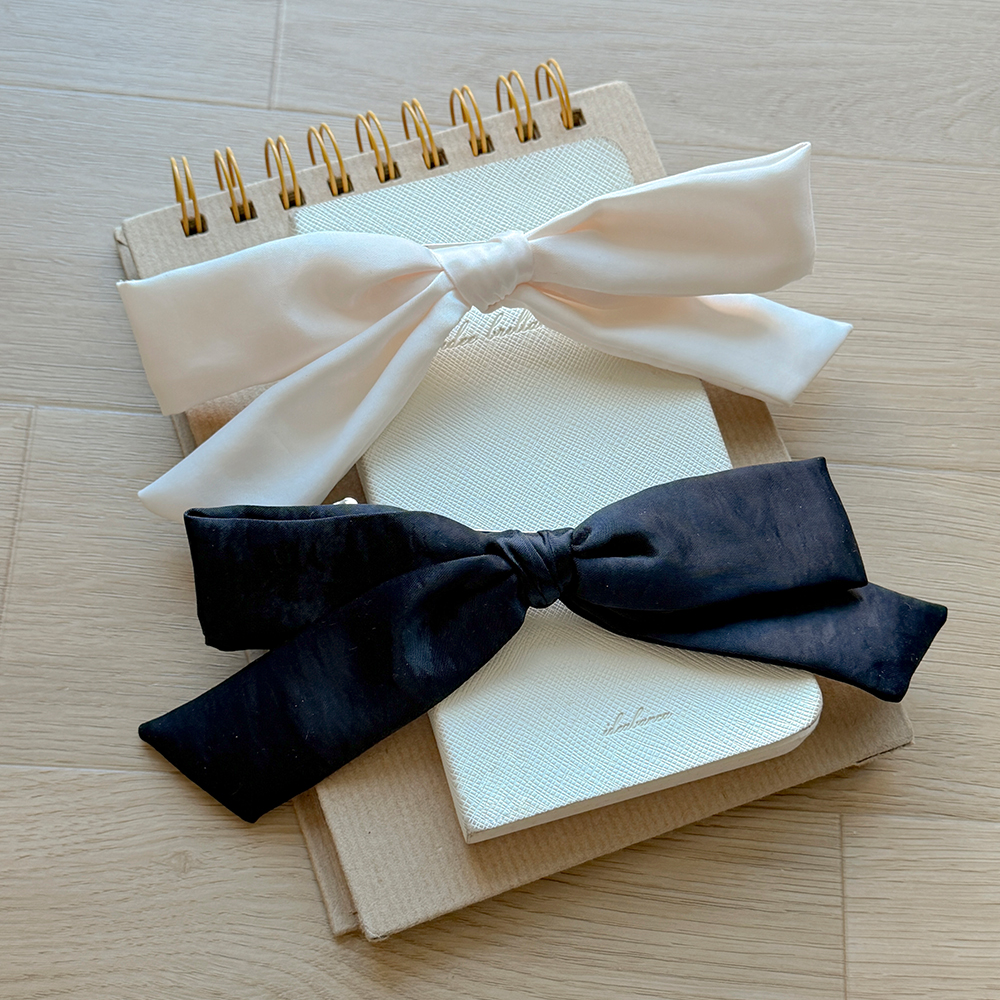 サテン リボン ピン