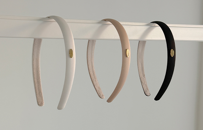 シンプル ゴールド 飾り ヘアバンド