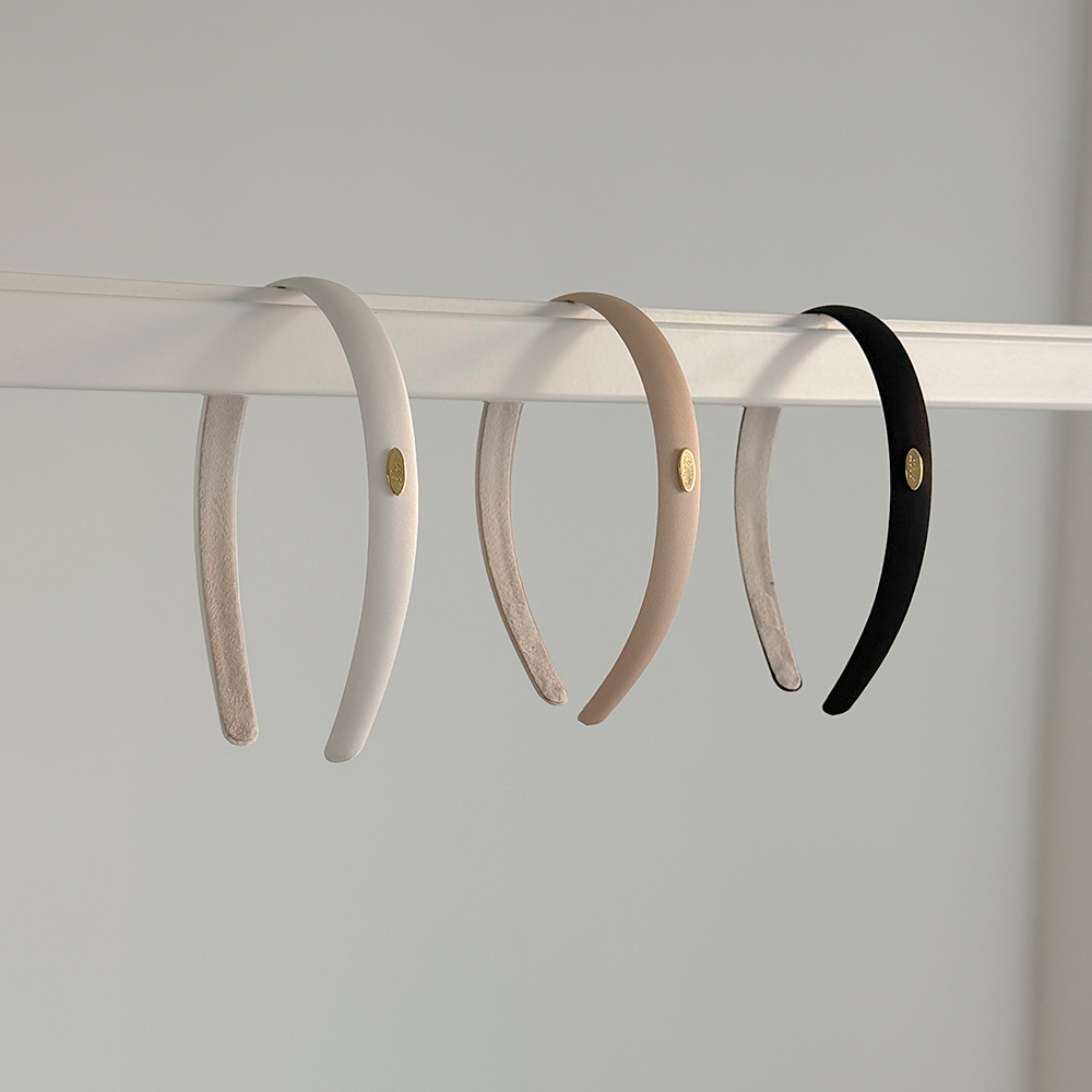 シンプル ゴールド 飾り ヘアバンド