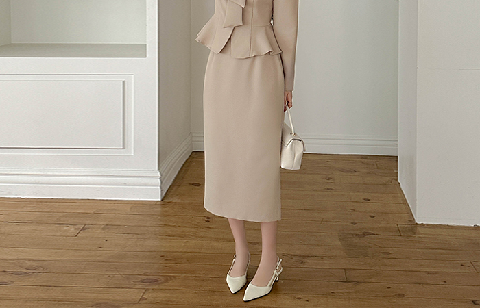 Hライン 後面バンド Set-up スカート