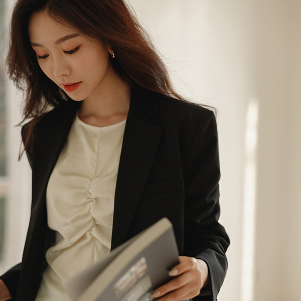 クラシック ツーボタン ジャケット