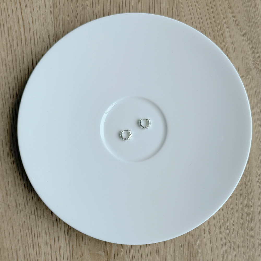 デーリー ミニ Silver リング イヤリング