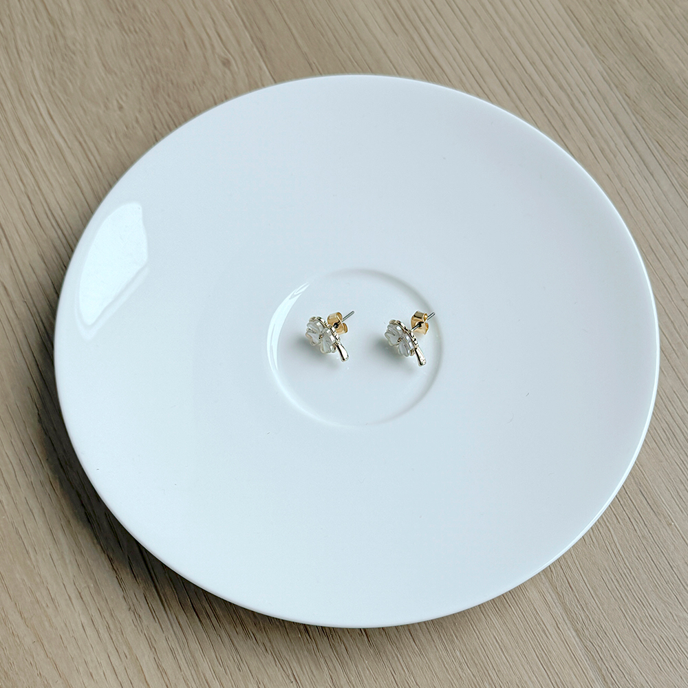 螺鈿 イヤリング