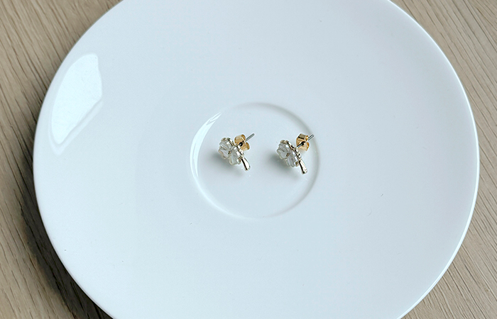 螺鈿 イヤリング