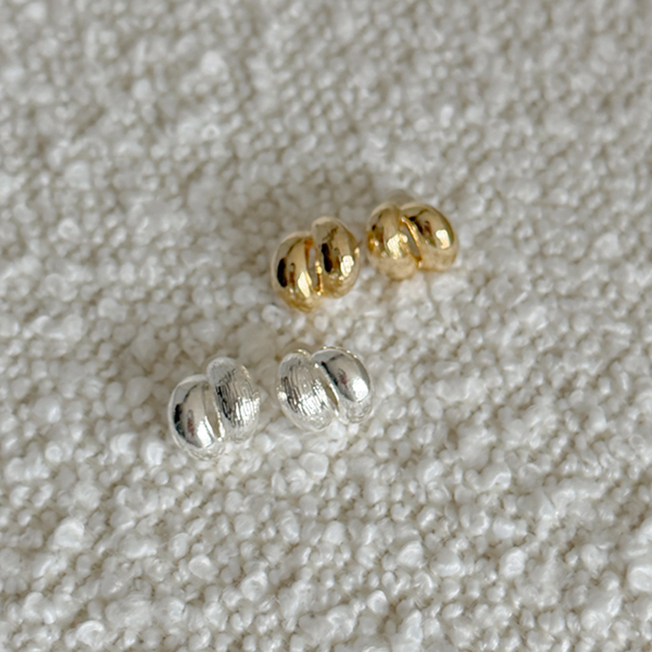 クラシック 투볼 イヤリング