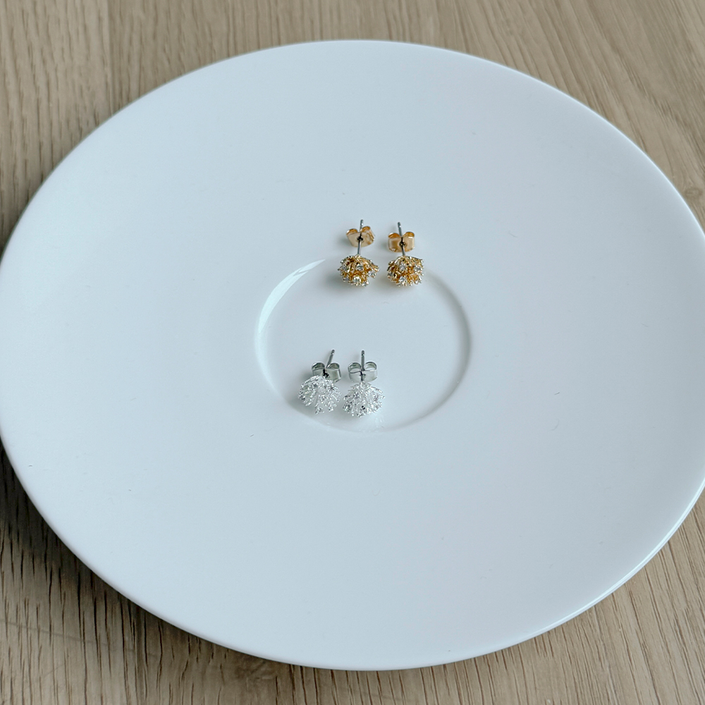 シグネチャー キュービック イヤリング