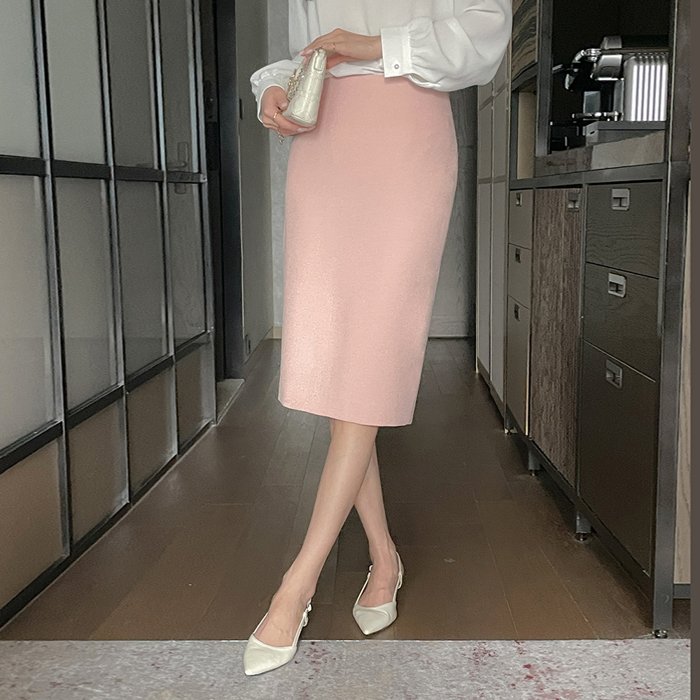 Hライン ツイード Set-up スカート