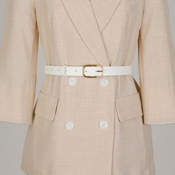 하리보 袖ロールアップ 軽い Set-up ジャケット_ベルト