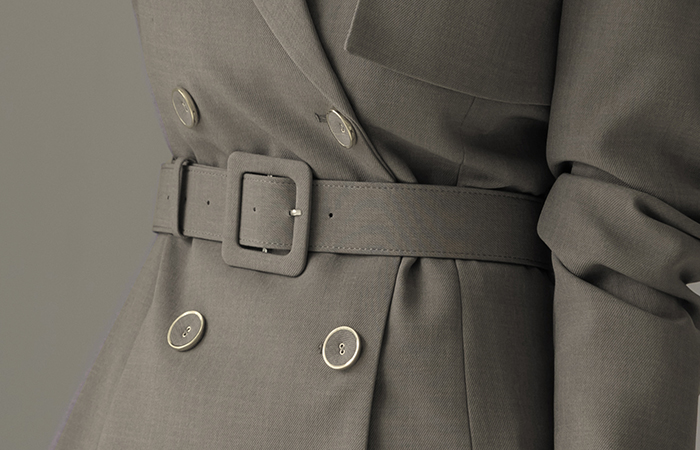 Jane モダン 翼 Set-up ジャケット_ベルト