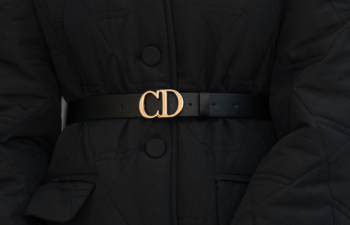 フェミニン 4オンス キルティング Aライン ロング バディング_ベルト