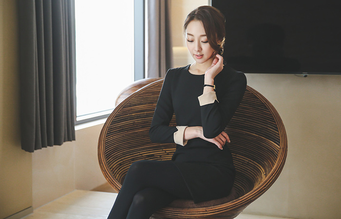 わたブラックワンピース