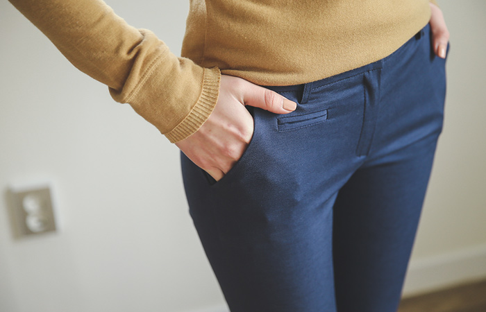 玉縁ポケット コットンスパンデックス スレックス(fall) Ⅱ