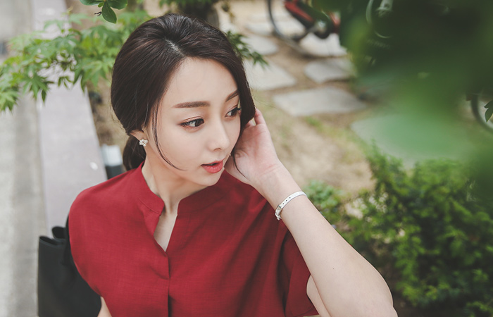 ベーシックツイストルーズシャツ（半袖）