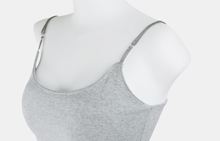 コットンUキャップ袖なし