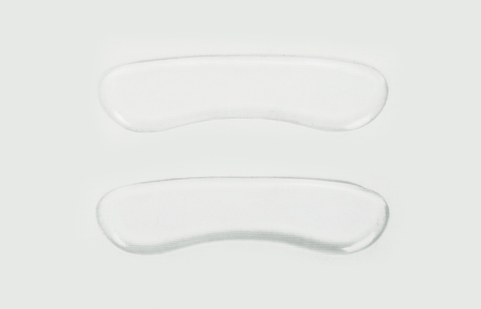 透明踵保護パッド